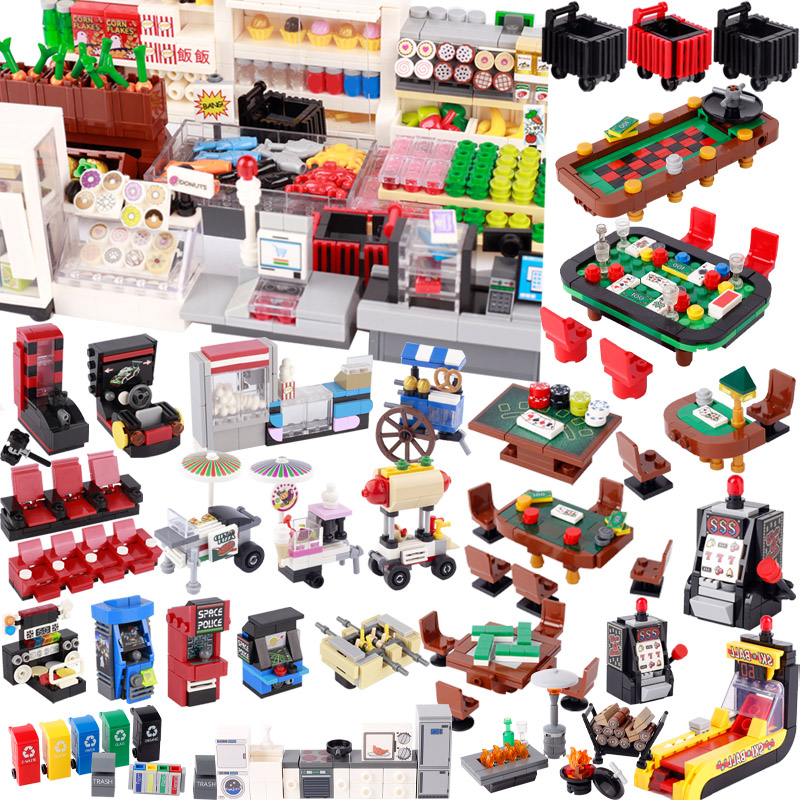 Kitchen Appliances To Gift - مدينة شارع عرض المشهد اللبنات الأثاث