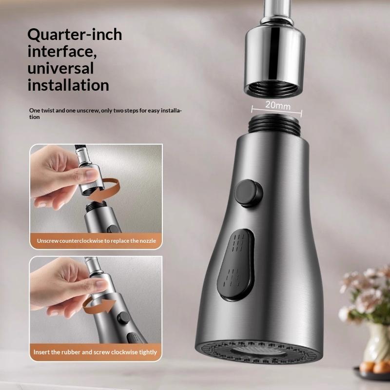 Kitchen Appliances Offers - فوهة رشاش مياه للمطبخ قابلة للسحب