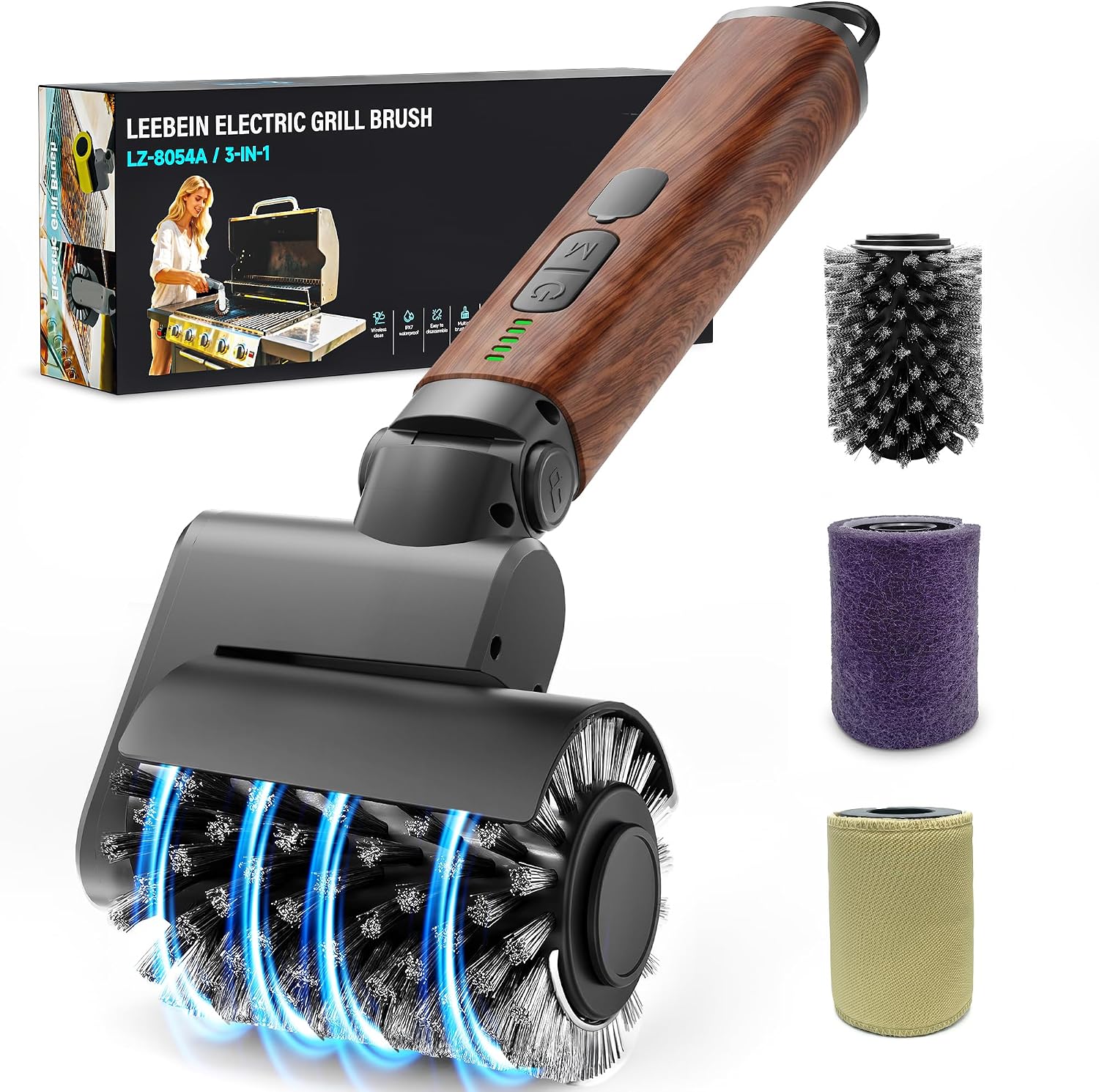 Hand Mixer Electric - خلاط يدوي كهربائي محمول بخمس سرعات،