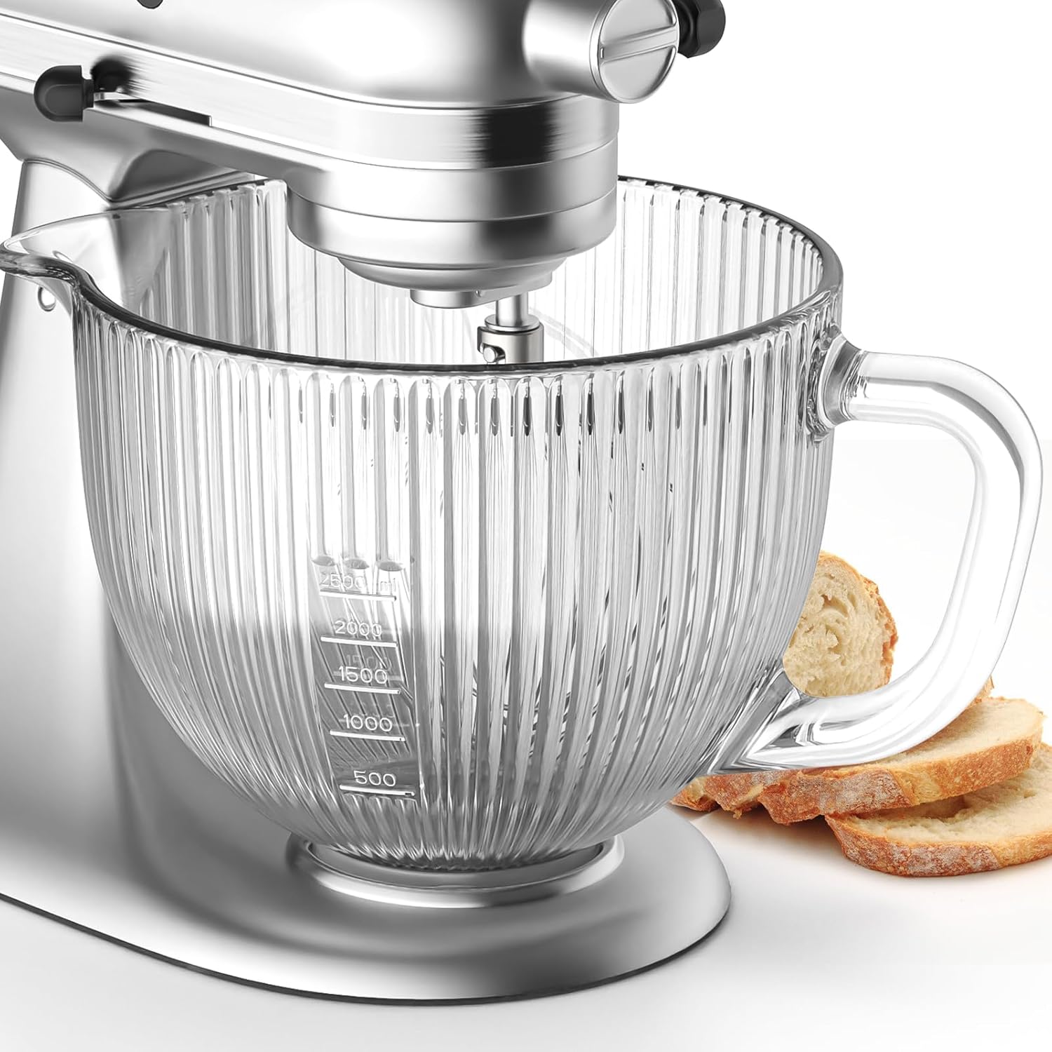 Kitchen Appliances Kitchenaid - وعاء زجاجي GVODE لخلاط كيتشن ايد،