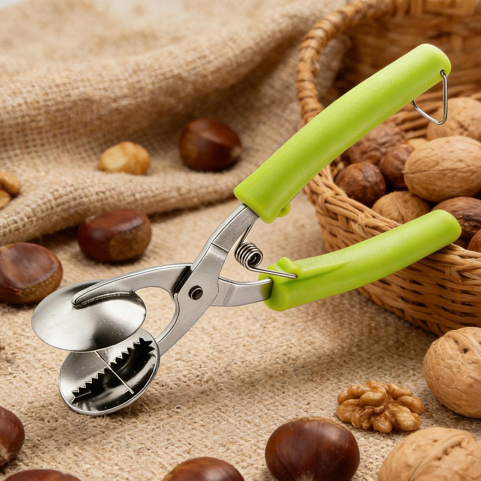 Kitchen Appliances Packages - أداة فتح الكستناء من الستانلس ستيل،
