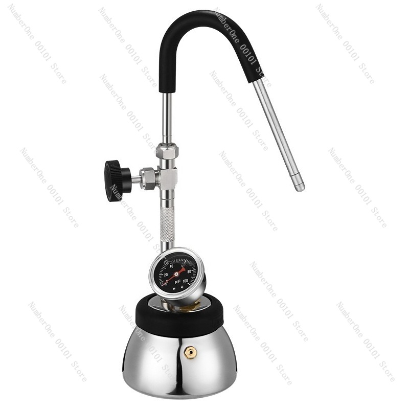 Kitchen Appliances Direct - وعاء قهوة بالبخار من الفولاذ المقاوم