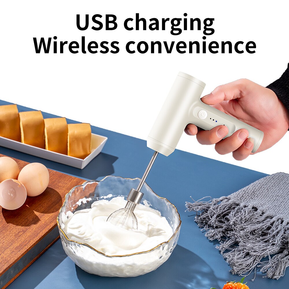 خلاط طعام كهربائي لاسلكي محمول - مراجعة Hand Mixer Electric وسعره