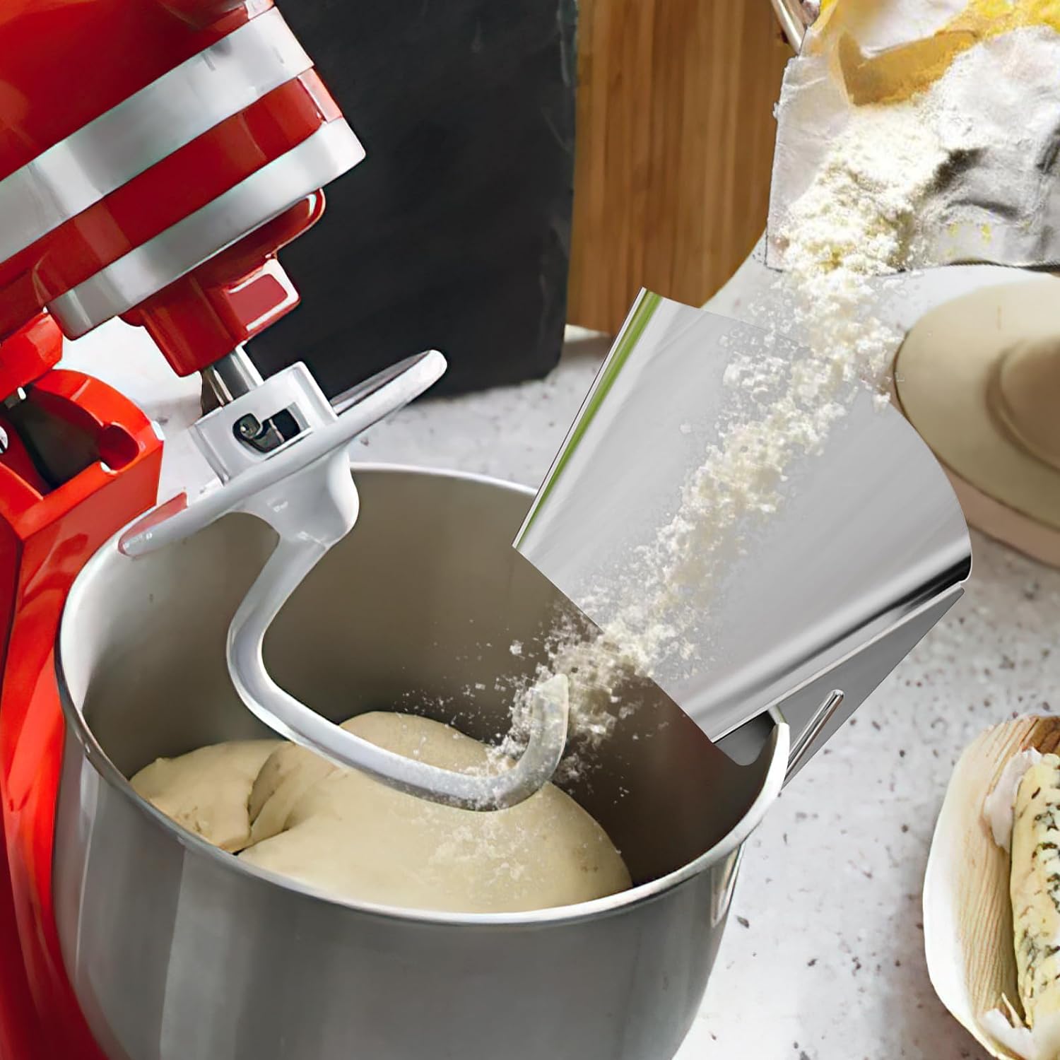 مزلقة صب لخلاط حامل كيتشن إيد، - مراجعة Kitchen Appliances Sales وسعره