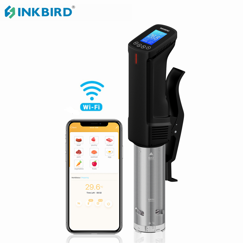 طباخ INKBIRD فراغ Vide مع شاشة - مراجعة Sous Vide Immersion وسعره