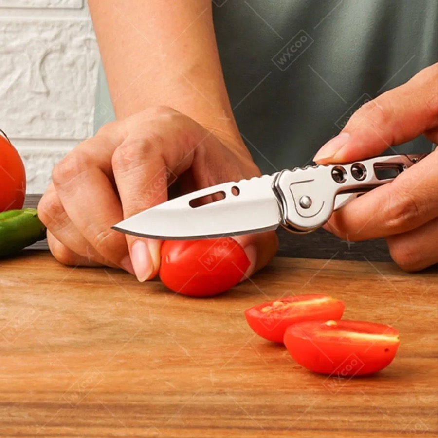 سكين قابل للطي من WXCOO، سكين  - مراجعة Kitchen Appliances Packages وسعره