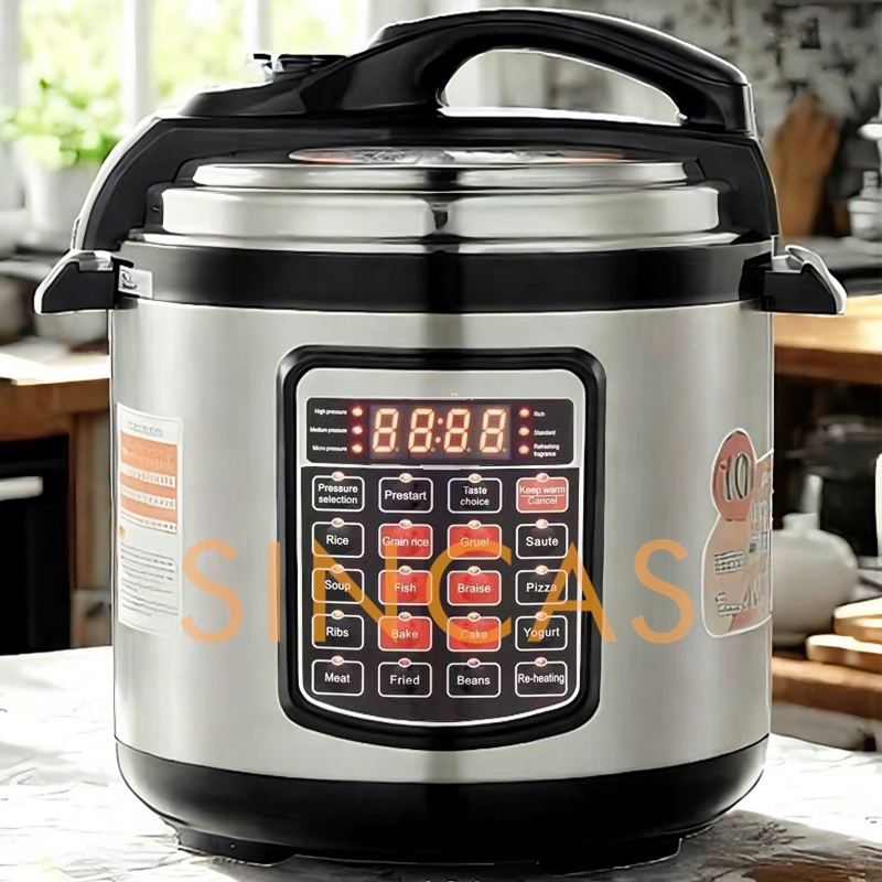 جهاز طهي الأرز 8L 220 فولت زر  - مراجعة Kitchen Appliances In English وسعره