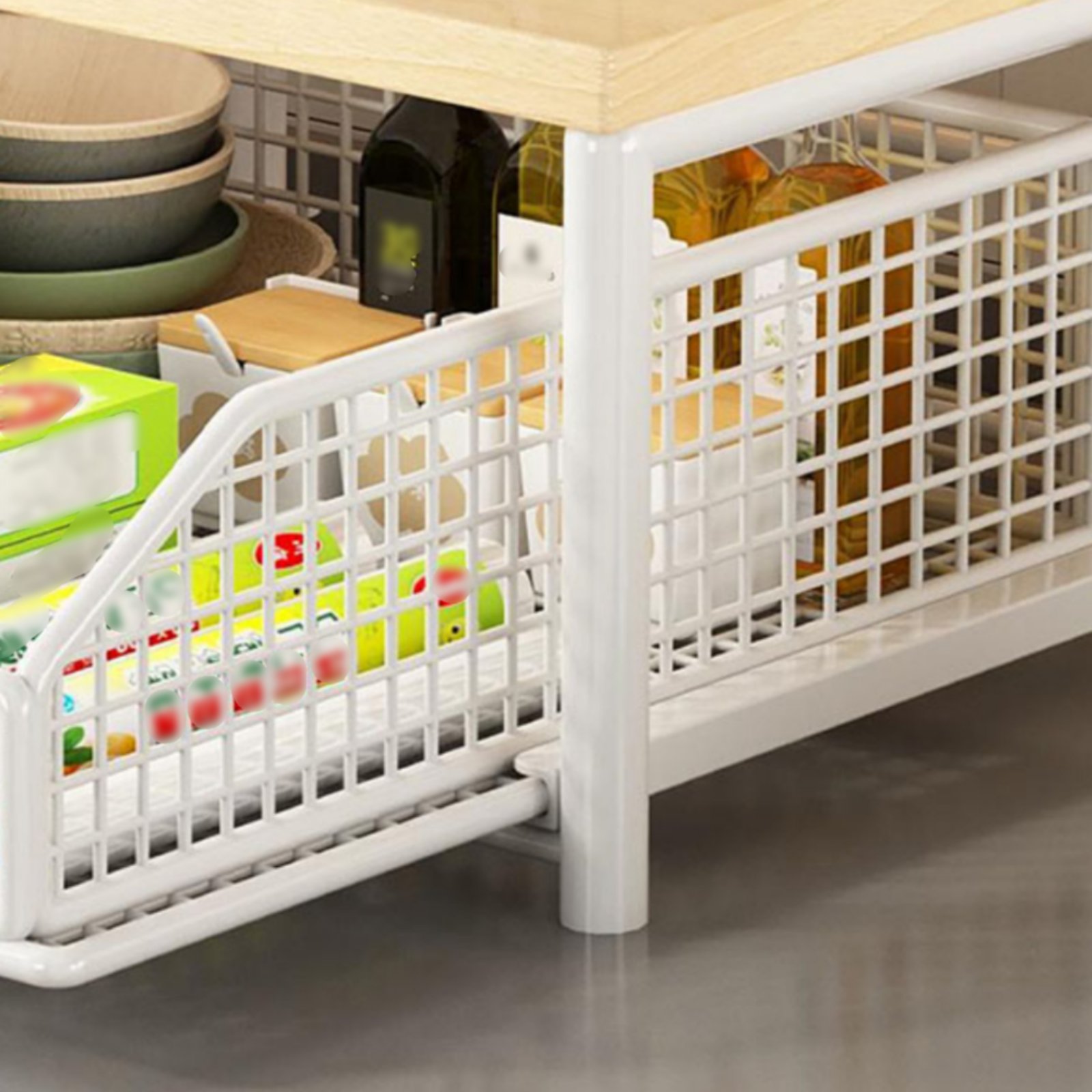رف مطبخ من طبقتين لتوفير المسا - مراجعة Kitchen Appliances Countertop وسعره