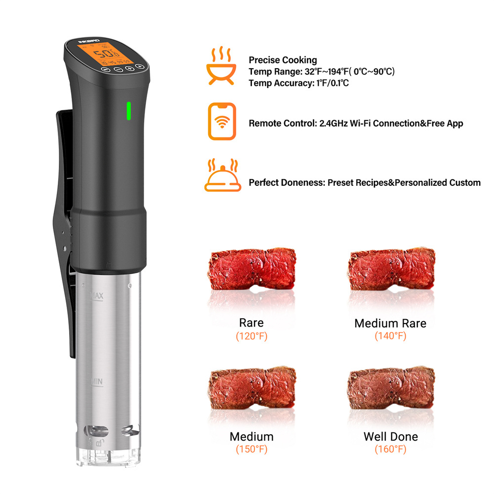 INKBIRD الطهي Sous Vide ISV-20 - مراجعة Sous Vide Immersion وسعره