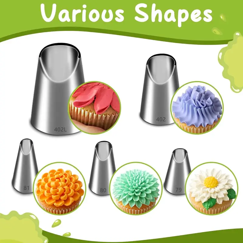 مجموعة من 5 قطع من فوهات التزي - مراجعة Kitchen Appliances Packages وسعره