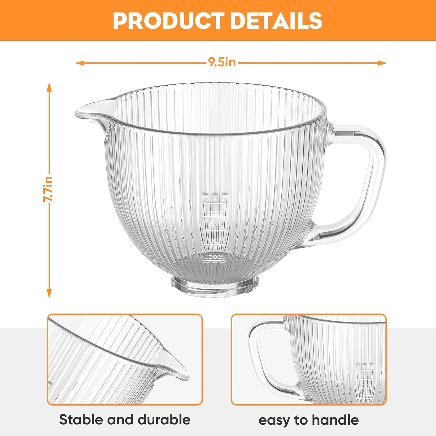 وعاء زجاجي GVODE لخلاط كيتشن ا - مراجعة Kitchen Appliances Kitchenaid وسعره