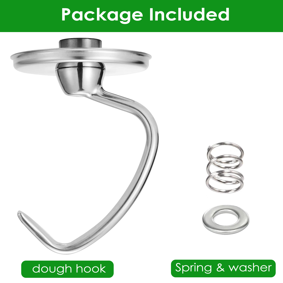 خطاف عجن من الفولاذ المقاوم لل - مراجعة Kitchen Appliances Kitchenaid وسعره