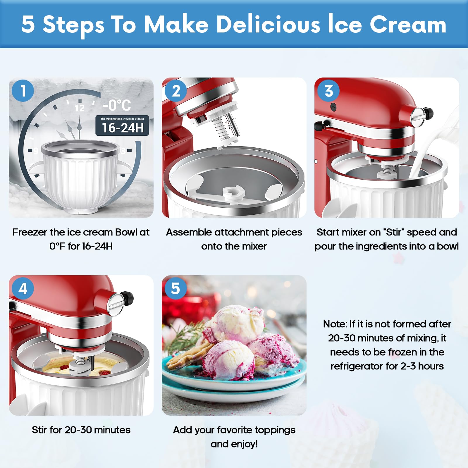 ملحق صانع الآيس كريم بسعة 2 كو - مراجعة Kitchen Appliances Kitchenaid وسعره
