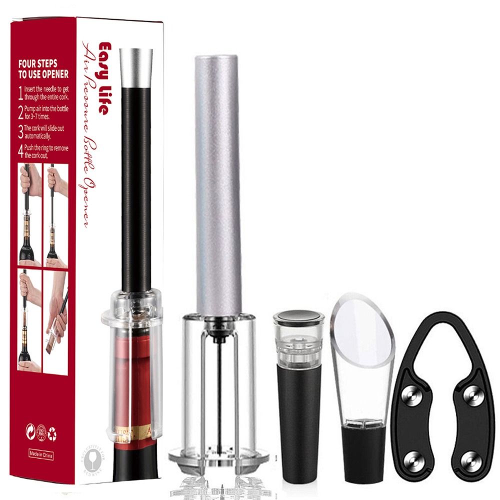 مجموعة أدوات فتح زجاجات النبيذ - مراجعة Kitchen Appliances Gift وسعره