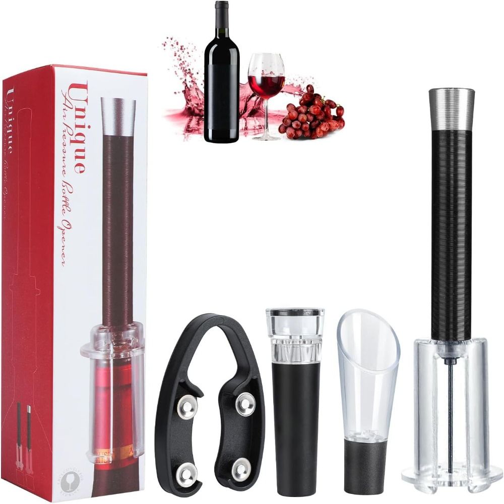 مجموعة أدوات فتح زجاجات النبيذ - مراجعة Kitchen Appliances Gift وسعره