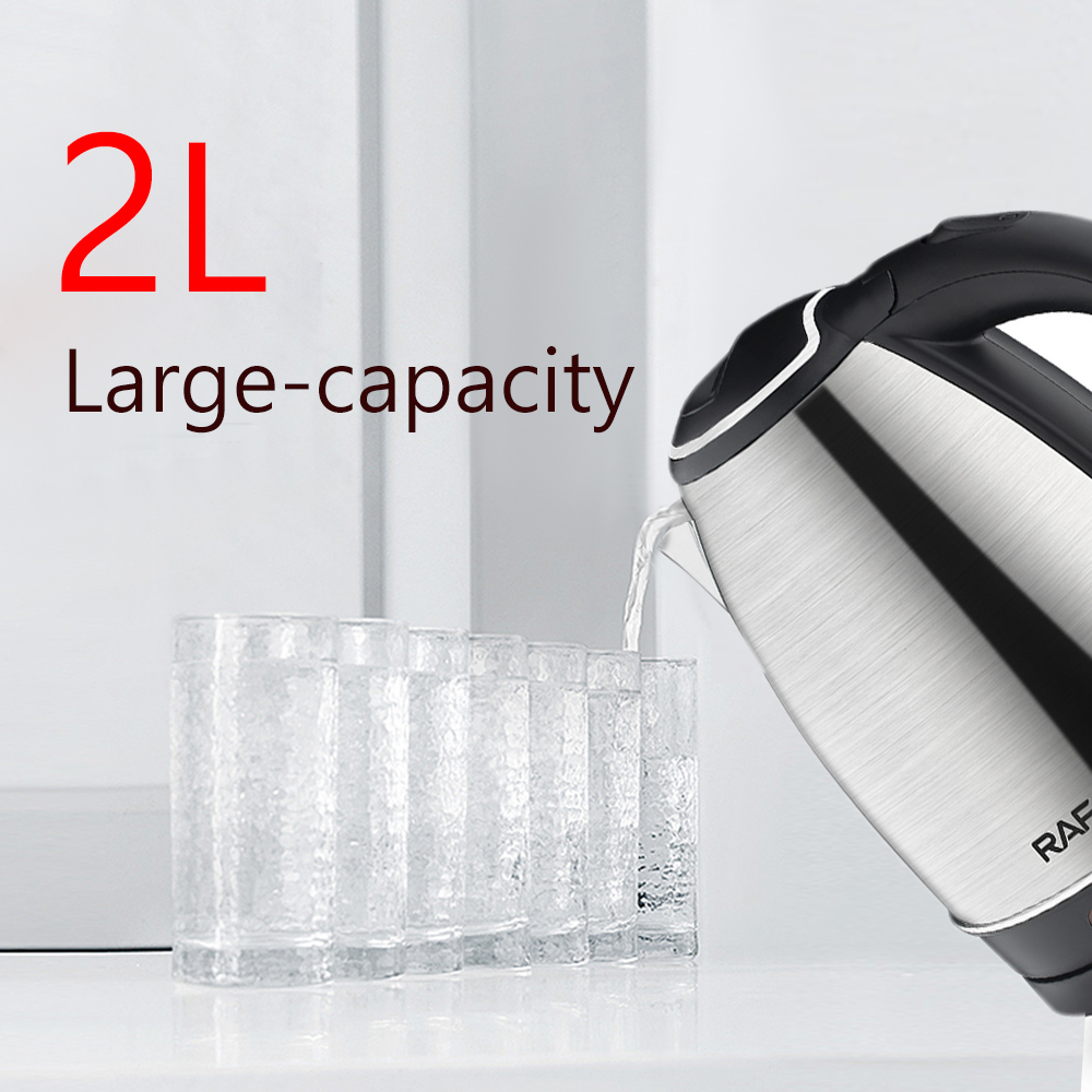2L غلاية كهربائية الفولاذ المق - مراجعة Kitchen Appliances To Gift وسعره
