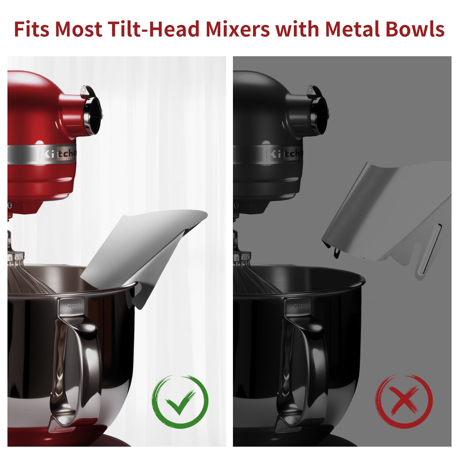 1 قطعة واقي البقشيش من الفولاذ - مراجعة Kitchen Appliances Kitchenaid وسعره