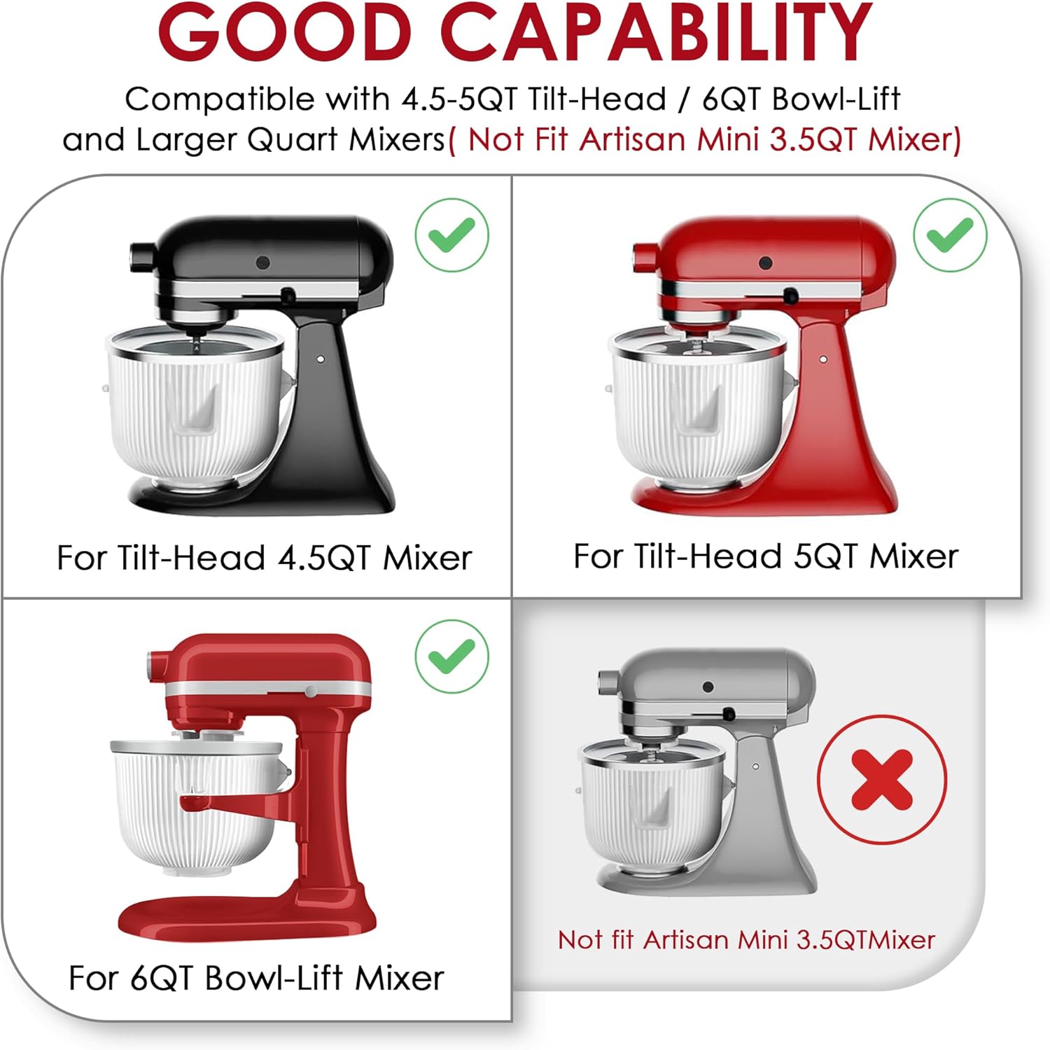 مرفق صانع الآيس كريم لخلاطات ح - مراجعة Kitchen Appliances Kitchenaid وسعره