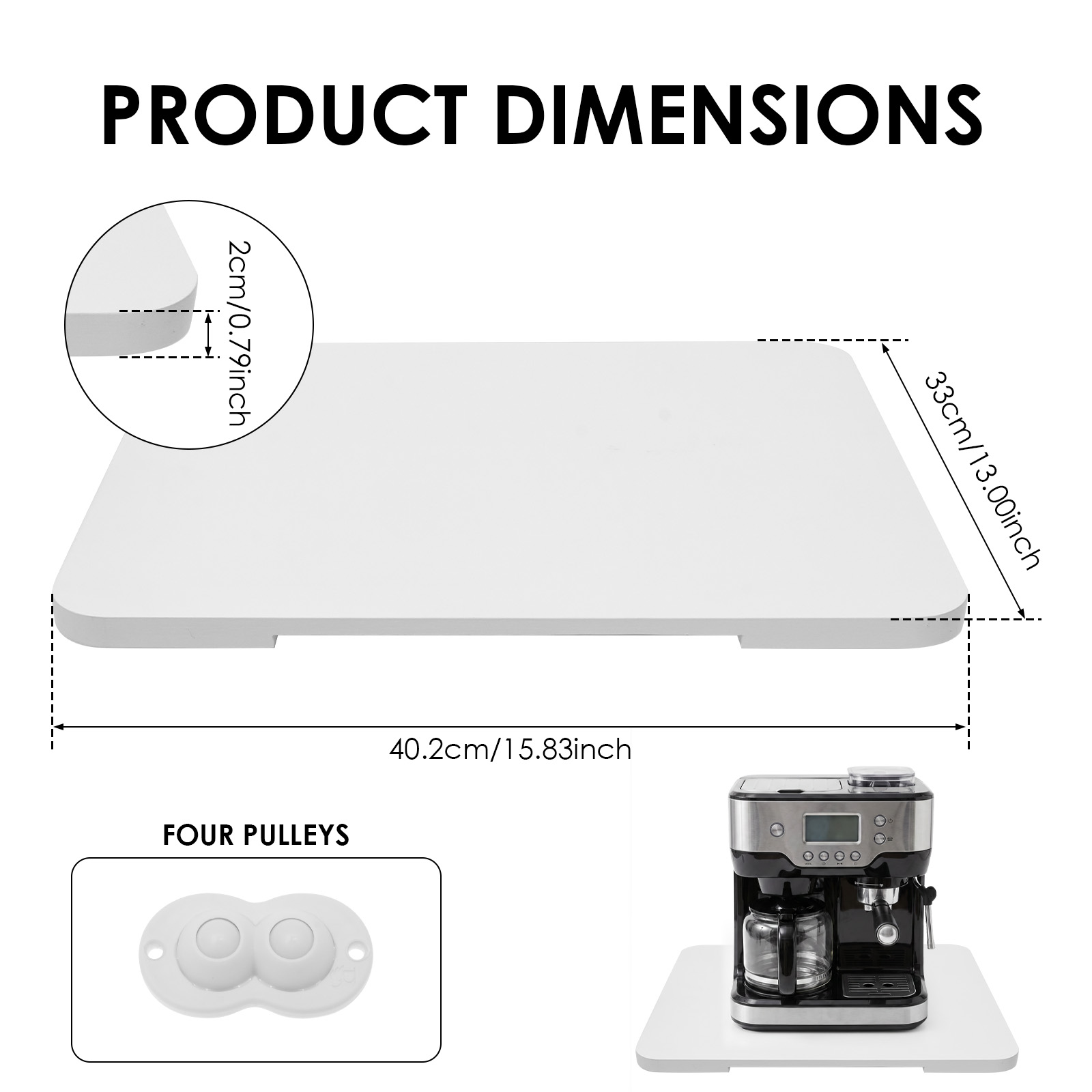 صينية انزلاقية للأجهزة المنزلي - مراجعة Kitchen Appliances Countertop وسعره