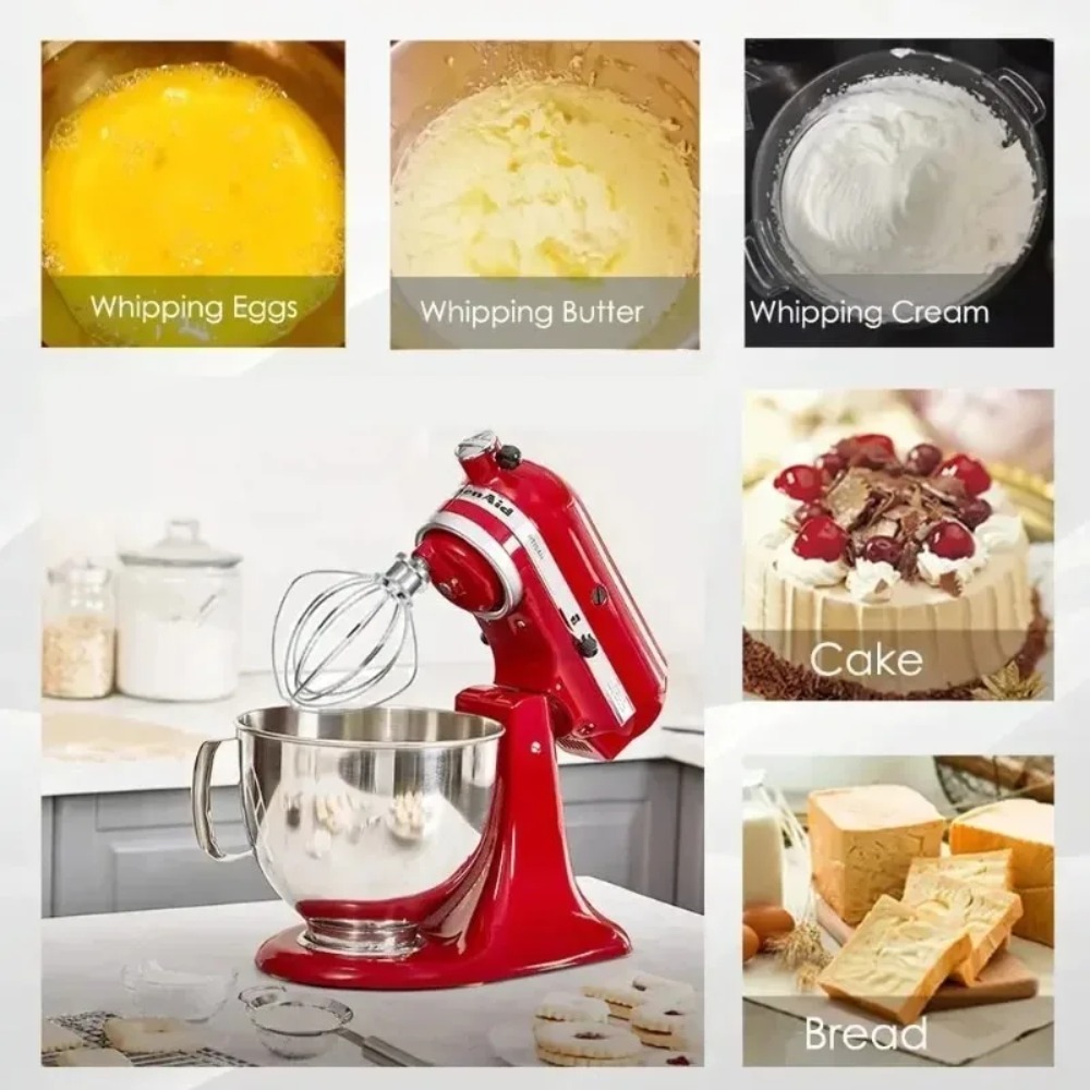 مضرب خفق فولاذي بـ 6 أسلاك لخل - مراجعة Kitchen Appliances Kitchenaid وسعره