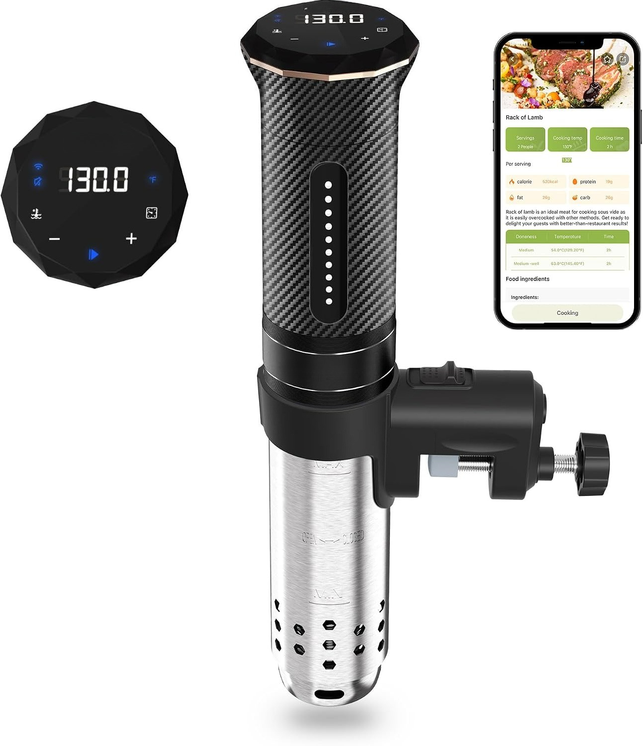 جهاز طهي سو فيد بقوة 1100 واط  - مراجعة Sous Vide Immersion وسعره