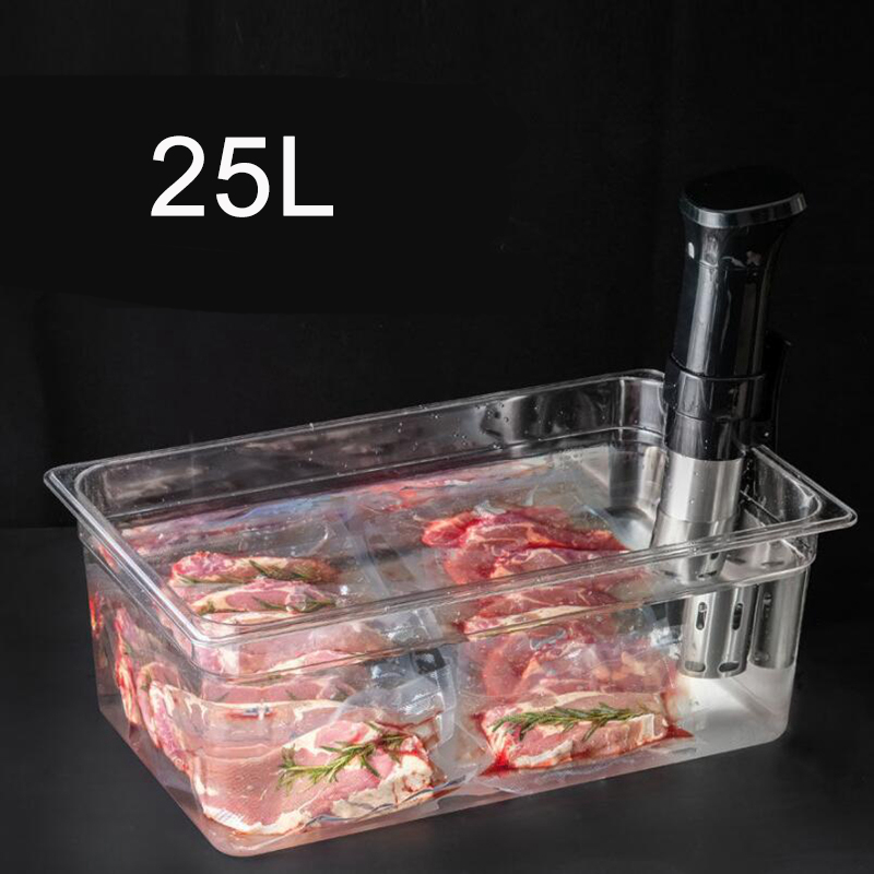25L Sous Vide حاويات طباخ فواص - مراجعة Sous Vide Immersion وسعره