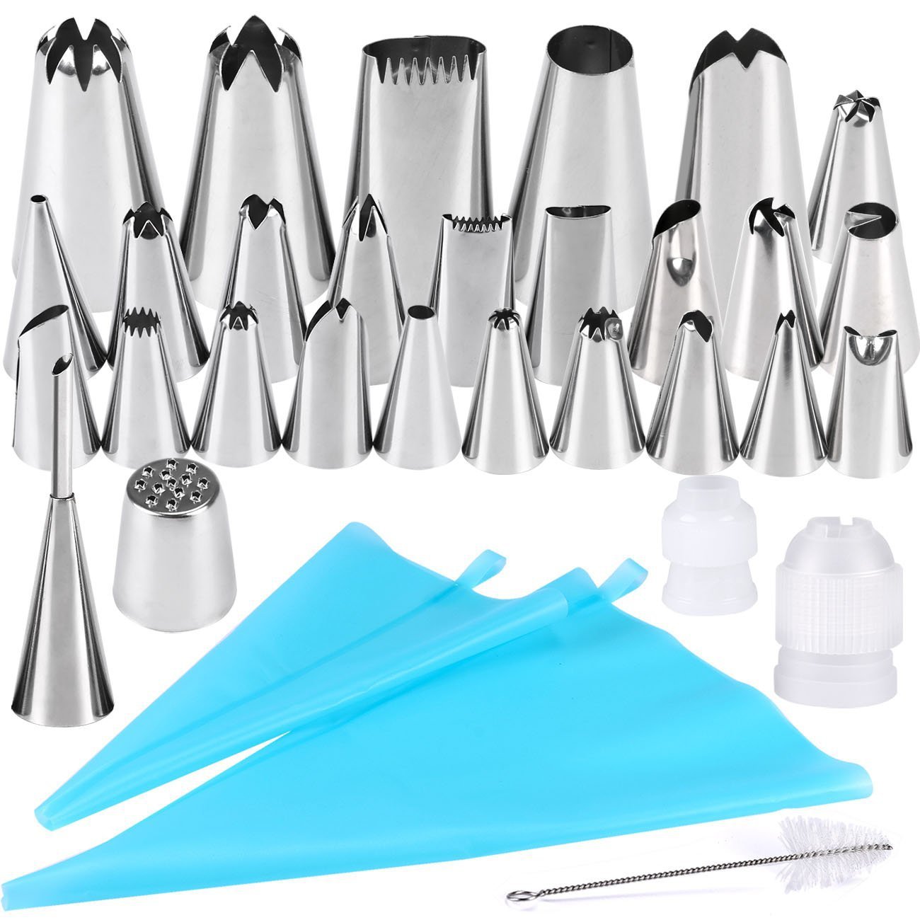 أدوات تزيين الكيك بالفوهة، معد - مراجعة Kitchen Appliances Packages وسعره